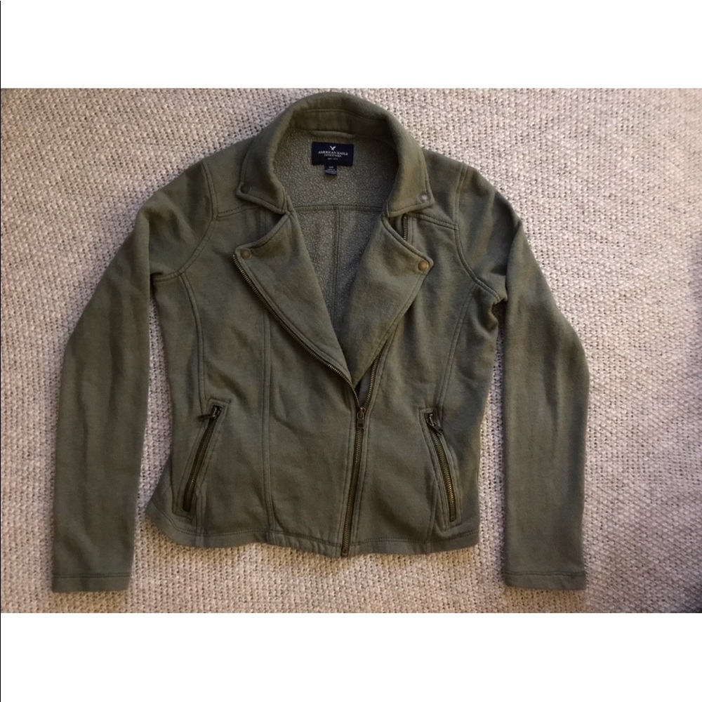 Olive Green American Eagle Jacket